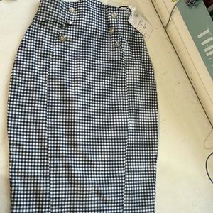NWT Unique vintage pencil skirt, medium